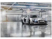 KOMAR Papiertapete »Audi R8 Le Mans«, Breite: 368 cm, inkl. Kleister - bunt