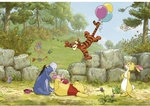 KOMAR Papiertapete &raquo;Winnie Pooh Ballooning &laquo;, Breite 368 cm - bunt