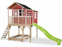 EXIT Toys Spielhaus »Loft Spielhäuser«, BxHxT: 190 x 269 x 444 cm, rot