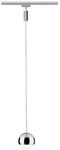 PAULMANN Pendelleuchte &raquo;URail&laquo;, BxHxL: 8,7 x 130 x 8,7cm, chromfarben -