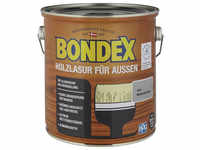 BONDEX Wetterschutzfarbe »Holzlasur für außen«, grau|hellblau, lasierend, 2.5l