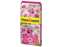 FLORAGARD Pflanzerde, für Orchideen, torffrei - braun