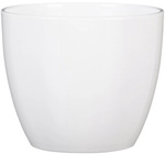 SCHEURICH &Uuml;bertopf, Breite: 22 cm, wei&szlig;, Keramik - weiss