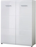 Schuhschrank BxHxL: 90 x 120 x 36 cm - weiss