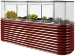 VITAVIA Hochbeetabdeckung &raquo;L&laquo;, HxL: 95 x 238cm, 1 St&uuml;ck - transparent