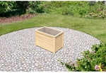 KARIBU Hochbeet, BxHxL: 63 x 64 x 96 cm, Holz - braun