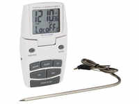 TFA® Bratenthermometer digital Kunststoff/Edelstahl 6,8 x 12,1 x 2,2 cm - weiss