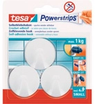 TESA Klebepad &raquo;Powerstrips&laquo;, Wei&szlig;, 3 St&uuml;ck, Large - weiss
