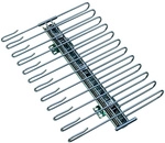 WENKO Schrankauszug Hosenb&uuml;gel &raquo;f&uuml;r 12 Hosen&laquo;, Metall, BxHxT: 33 x 10 x 47 cm -