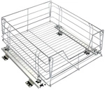 Maximex Schrankauszug, Breite: 50 cm - silberfarben