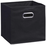 ZELLER Aufbewahrungsbox, BxHxL: 32 x 32 x 32 cm, Kunstfaser - schwarz