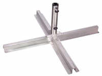 DOPPLER Platten-Schirmständer, Stahl, für Plattenmaß 40x40cm, Rohrdruchmesser