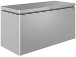 BIOHORT Aufbewahrungsbox &raquo;LoungeBox&laquo;, BxHxT: 160 x 83,5 x 70 cm, silber-metallic -