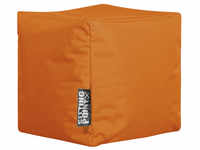 Sitting Point Sitzsack »Cube SCUBA«, orange, BxHxT: 40 x 40 x 40 cm