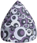 Sitting Point Sitzsack &raquo;BeanBag MALIBU XL&laquo;, lila, BxH: 70 x 110 cm