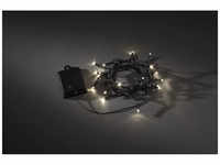 Konstsmide LED-Lichterkette, 1,92 W, Kunststoff - schwarz