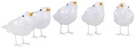 Konstsmide Dekoleuchte, vogelf&ouml;rmig, H&ouml;he: 11,5 cm, netz, wei&szlig; - weiss