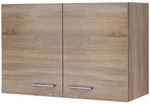 Flex-Well H&auml;ngeschrank &raquo;Samoa&laquo;, Sonoma Eiche, wei&szlig;/braun, melaminbeschichtete
