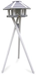 HABAU Vogelhaus &raquo;Ottawa&laquo;, BxHxT: 52 x 30 x 52 cm, Holz - grau