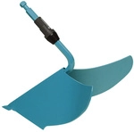 GARDENA H&auml;ufelpflug, &raquo;Combisystem&laquo;, 16 cm, t&uuml;rkis - bunt