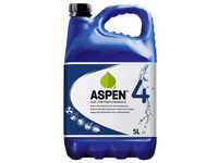 ASPEN Alkylatbenzin, 5 l, für Rasenmäher, Boote, Schnee- & Motorfräsen,