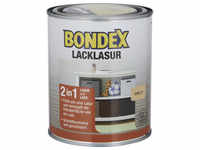 BONDEX Lack-Lasur, für innen, 0,75 l, farblos, seidenglänzend - transparent
