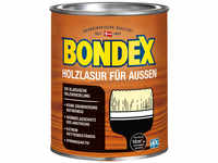 BONDEX Holzlasur, für außen, 0,75 l, Kastanie - braun