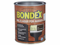 BONDEX Wetterschutzfarbe »Holzlasur für außen«, rio-palisander, lasierend, 0.75l