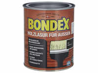 BONDEX Wetterschutzfarbe »Holzlasur für außen«, ebenholz, lasierend, 0.75l -