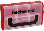FISCHER Werkzeugkoffer &raquo;FixTainer&laquo;, BxHxT: 15,6 x 6,1 x 26 cm, rot