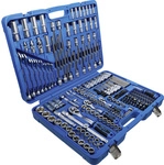 BGS Technic Steckschl&uuml;sselsatz, Sechskant , Antrieb / 6,3/10/12 mm (1/4, 3/8, 1/2Z)