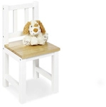 Pinolino Kinderstuhl, BxHxL: 26 x 55 x 26 cm, wei&szlig;/natur - weiss