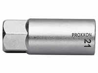 PROXXON Zündkerzennuss, Schlüsselgröße: 16 mm - silberfarben