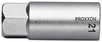 PROXXON Z&uuml;ndkerzennuss, Schl&uuml;sselgr&ouml;&szlig;e: 16 mm - silberfarben