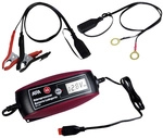 APA Batterieladeger&auml;t, 18 x 8 x 4,5 cm, 6/12 V, 4 A, Rot | Schwarz