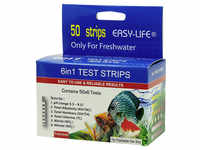EASY-LIFE® Wassertest, 6 in 1, geeignet für Süßwasser, 50 Streifen - weiss