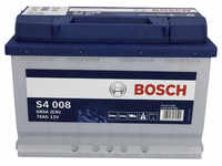 BOSCH Starterbatterie, BOSCH silver, 12V 74 Ah A680 S4 KSN S4 008 - grau
