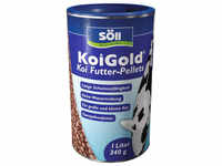 SÖLL Fischtrockenfutter »KoiGold®«, Futterpellets, 1000 ml (340 g) - braun