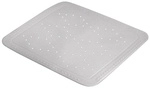KLEINE WOLKE Duscheinlage &raquo;Arosa&laquo;, BxL: 55 x 55 cm, quadratisch - grau