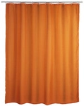 WENKO Duschvorhang &raquo;Anti-Schimmel&laquo;, BxH: 180 x 200 cm, Uni, orange