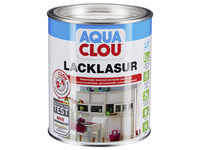 CLOU Lack-Lasur »AQUA«, für innen, 0,75 l, weiß, seidenmatt - weiss