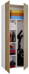 VCM Schrank &raquo;Vandol II&laquo;, BxHxL: 39 x 178 x 70 cm, Holzwerkstoff - weiss