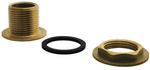 PUTEUS Regentonnendurchf&uuml;hrung, Anschluss: 25 mm, messingfarben - goldfarben
