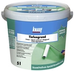 KNAUF Tiefengrundierung &raquo;Tiefengrund plus&laquo;, transparent (milchig), 5 l