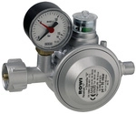 ROWI Gas-Druckregler &raquo;HGD 1/2 D&laquo;, 50 mbar - bunt