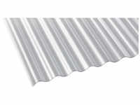 GUTTA Dachplatte, Stärke: 1,4 mm, transparent, Polycarbonat (PC)