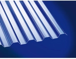 GUTTA Wellplatte, Trapez, 2500 x 1040 x 0,8 mm (LxBxS), UV-best&auml;ndig,...