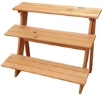 PROMADINO Blumentreppe, BxLxH: 78 x 55 x 62 cm, Kiefernholz