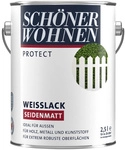 SCH&Ouml;NER WOHNEN FARBE Wei&szlig;lack, seidenmatt - weiss