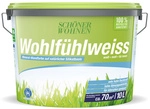 SCH&Ouml;NER WOHNEN FARBE Innenfarbe &raquo;Wohlf&uuml;hlweiss&laquo;, Wei&szlig;, matt